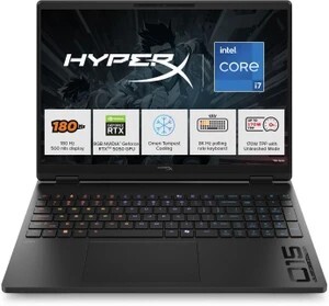 HP HyperX Omen Intel Core i7 14th Gen 14650HX - (24 GB/1 TB SSD/Windows 11 Home/8 GB Graphics/NVIDIA GeForce RTX 5050) 15-ga0028TX Gaming Laptop (15.3 inch, Shadow Black, 2.42 Kg, With MS Office)