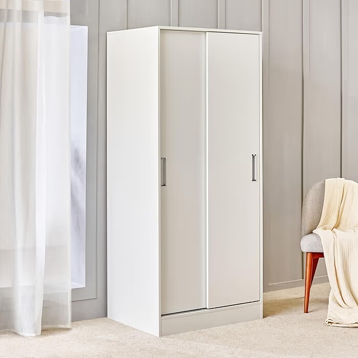  Home Centre | Helios Alton | Engineered Wood | 2 Door Sliding Wardrobes 