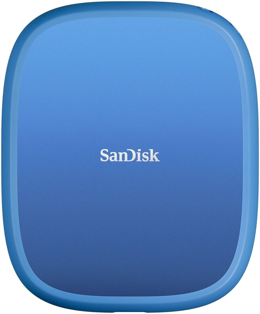 SanDisk Creator Phone SSD 1TB, compatible with MagSafe, up to 1000 MB/s read speeds 1 TB External Solid State Drive (SSD) (Blue)