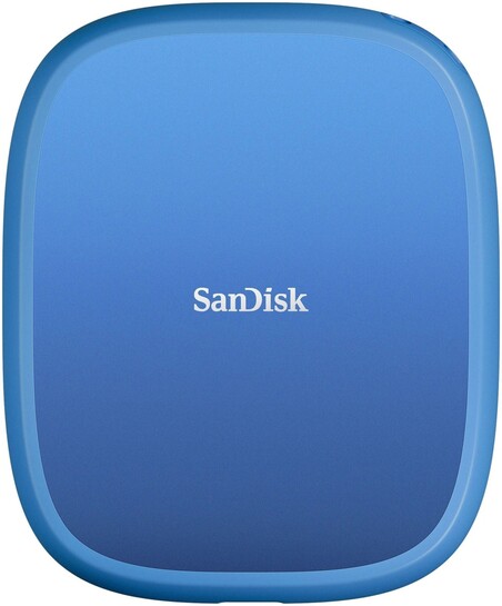 SanDisk Creator Phone SSD 1TB, compatible with MagSafe, up to 1000 MB/s read speeds 1 TB External Solid State Drive (SSD) (Blue)