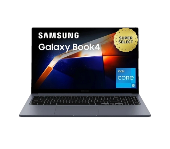 Samsung Galaxy Book4 Metal Intel Core i5 13th Gen 1335U (16 GB/512 GB SSD/Windows 11 Home) NP750XGJ Thin and Light Laptop (15.6 Inch, Gray, 1.55 Kg, With MS Office)