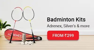 Upto 85% off on Trock Badminton Kits