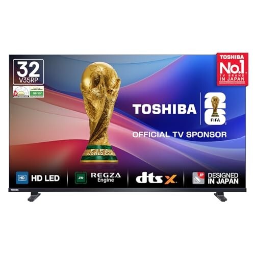[SBI CC EMI] Toshiba 32" HD Ready Smart LED TV
