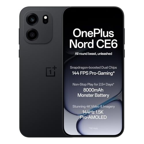 [SBI/Axis CC EMI] OnePlus Nord CE6 | 8GB+256GB | 8000mAh Battery