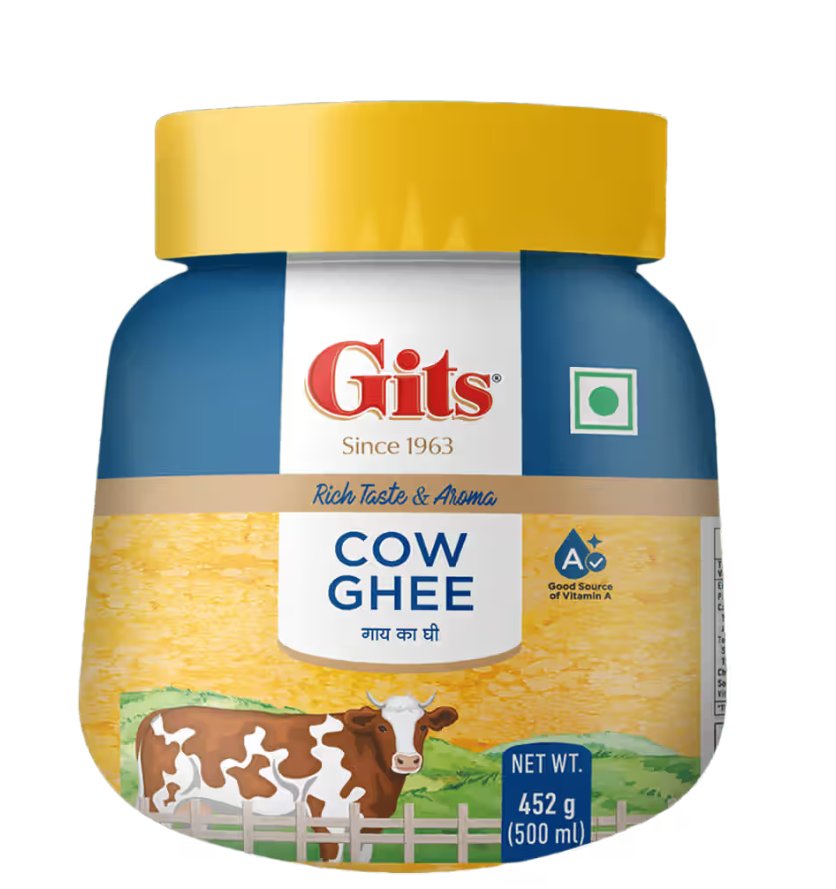 Instamart : Gits Pure Cow Ghee Jar  500 ml
