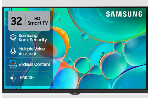 Samsung 80 cm (32 inch) HD Ready LED Smart Tizen TV with Voice Assistance Remote Control 