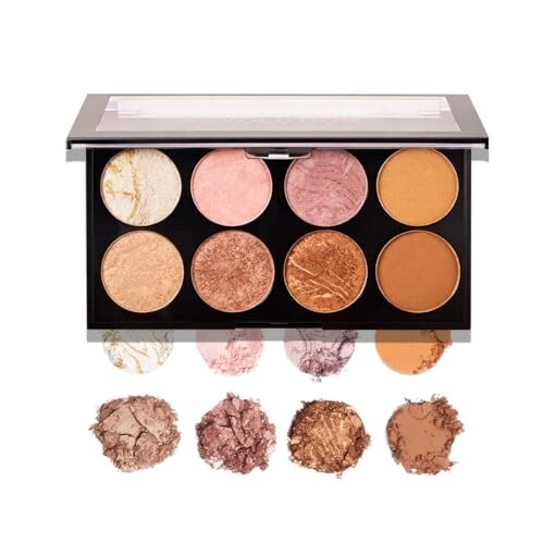 Makeup Revolution London Ultra Blush Palette Golden Sugar 13g Face Makeup Kit
