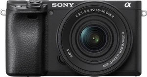 SONY ILCE-6400K/BQ IN5 Mirrorless Camera Body with SELP16502