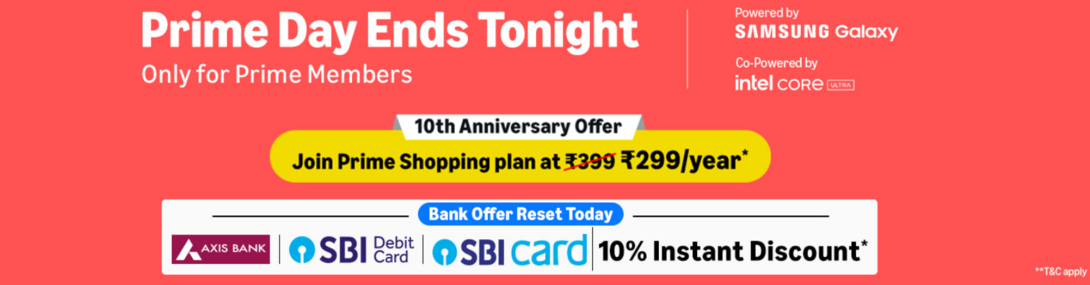 Amazon Prime Day Sale 2026 in India: Amazon Sale Today