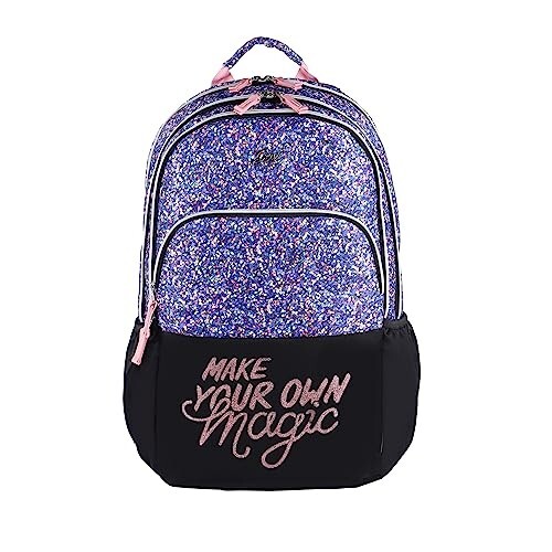 Gear Glitter 35L Large Water Resistant School Bag/Casual 4 Compartment Backpack