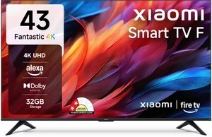 XIAOMI F Series 108 cm (43 inch) Ultra HD (4K) LED Smart Fire TV with Dolby Audio | Mi TV (L43MB-FIN)