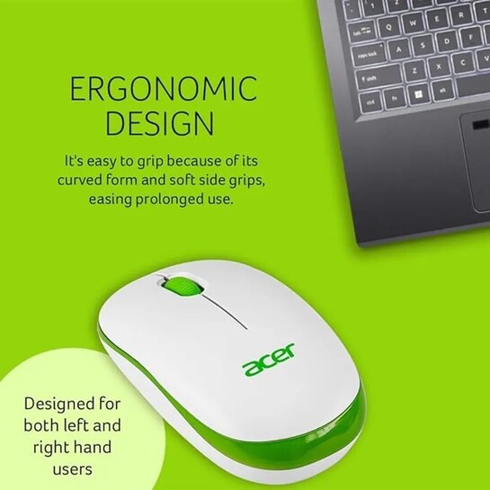 Acer ACR-WRLS/ Wireless Mouse Ambidextrous Optical Mouse 