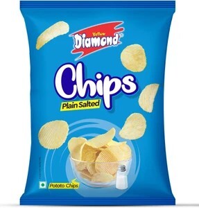 Yellow diamond Plain Salted Chips (85 g)& more at  select locations