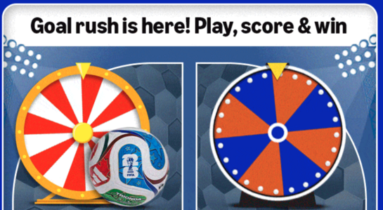 Funzone. Goal rush is here! Play, score & win