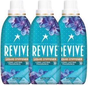 Revive Liquid Stiffener with Floral Fresh Fragrance, Long lasting fragrance Fabric Stiffener (1185 g)