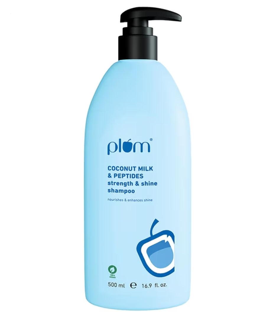 Plum Coconut Milk & Peptides Shampoo for Dry & Frizzy Hair 500ml