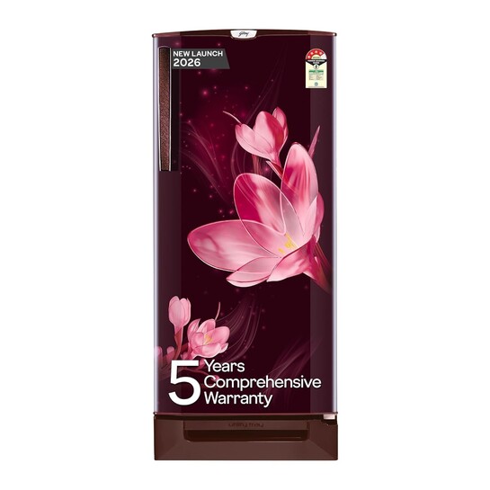 Godrej 185 L 5 Star 5 Years Comprehensive Warranty