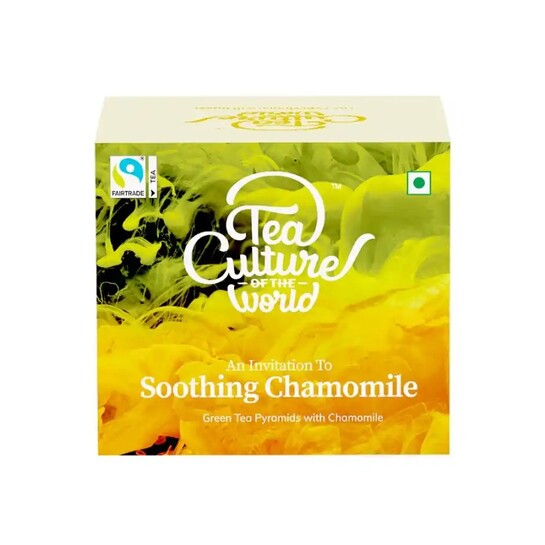 Zepto : Tea Culture Of The World Chamomile Green Tea Bags 1 pack (16 x 2 g)