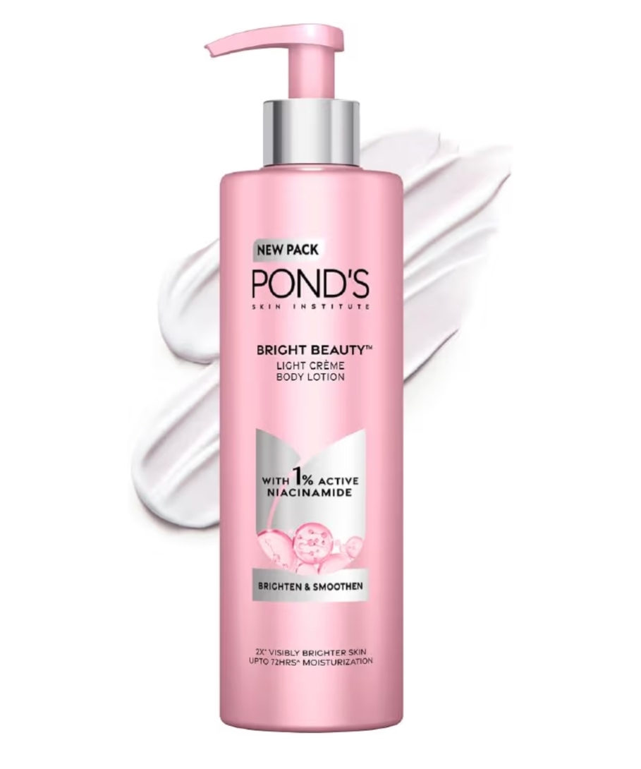POND'S Bright Beauty Light Crème moisturizing Body Lotion With 1% Niacinamide 600ml