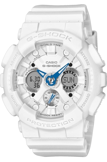 Casio G-Shock Women GMA-S120SA-7A2DR Analog-Digital White Dial Women (G1721)
