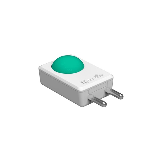 FYBROS Bloom Pro LED Night Lamp | 0.5W | Green Light | Energy Efficient | Bedroom Kids Room