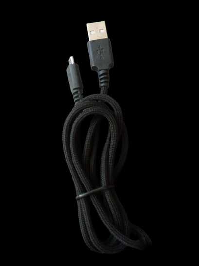 Micro USB Cables, 3 Amp, cloth shield,1 meter