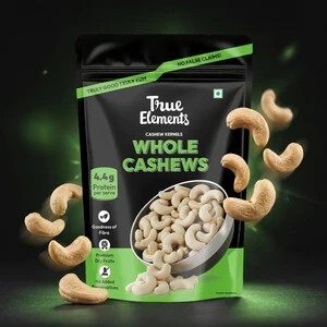 True Elements Goan Cashews, Premium Dryfruits Kaju Cashews (1 x 1000 g)