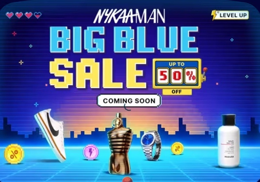 (UPCOMING) Nykaa Man Big Blue Sale | Up to 50% OFF | Starts 17 July