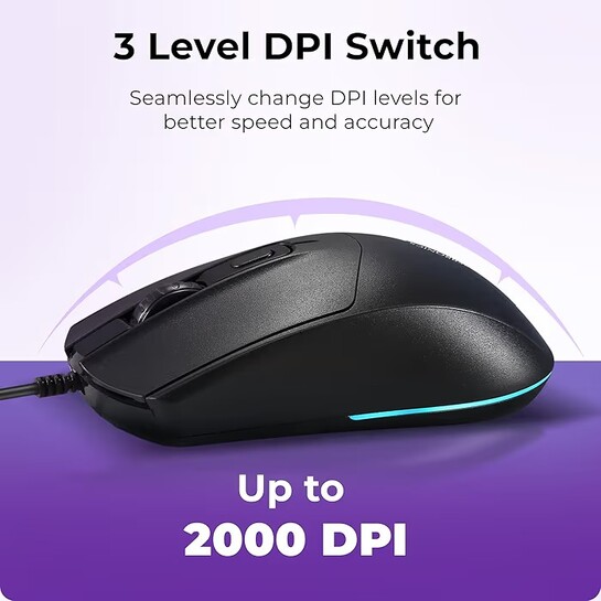 Zebronics Phero Plus Wired Gaming Mouse