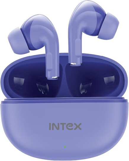 Intex Buds AERO TWS Bluetooth Earbuds with AI ENC, Deep Bass, 13mm Driver
