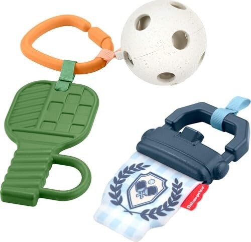 Fisher-Price Baby Toys Mini Me Moments Let’s Play Pickleball Set
