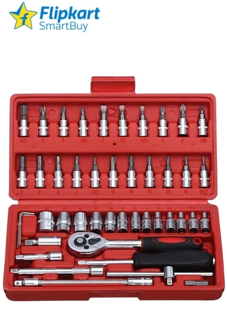 Flipkart SmartBuy Tool Kit Hand Tool Kit (46 Tools)