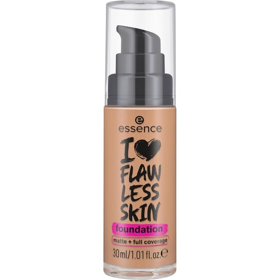 Essence I LOVE FLAWLESS SKIN foundation 70 Light Sand, liquid foundation, 30ml