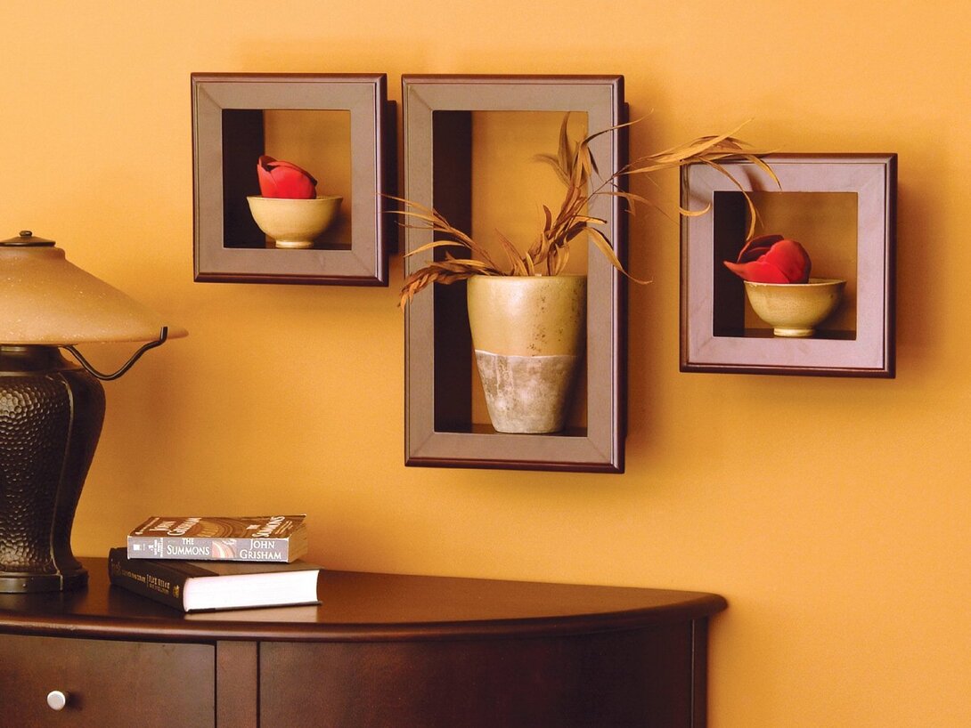 Home Sparkle Set of 3 Wooden Wall Shelves – 51% Off | ₹999 (MRP ₹2,039)