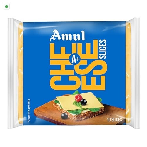Amul A+ Cheese Slices, 200g (location specific)