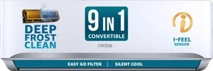 ONIDA 2026 Model 1.5 Ton 3 Star Split Inverter 9-in-1 Convertible