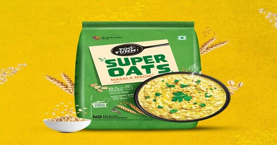 Too Yumm Super Oats Masala Magic | 10.7g Protein | With Oats, Millets & Chia Seeds 