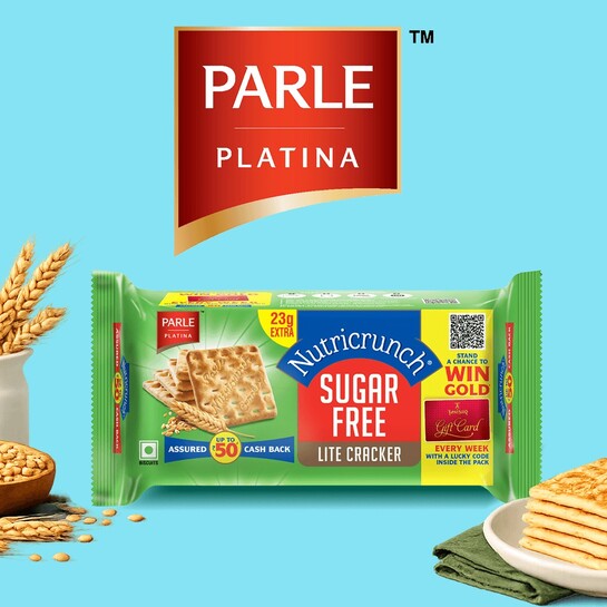 Parle Nutricrunch: Get Assured Cashback Upto ₹50 on every pack & chance to win gold