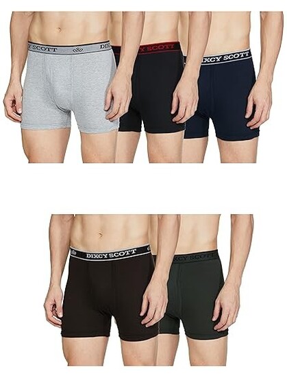 Pack Of 5 Dixcy Scott Cross Trunk