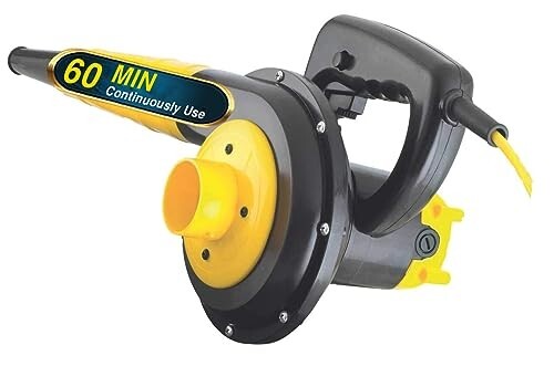 Elmico Blowers for Cleaning Dust/Dust Remover/Pc Cleaner/Electric Air Blower/Heavy Duty Guaranteed Motor Electric Continuously 60 min use (Made in India)