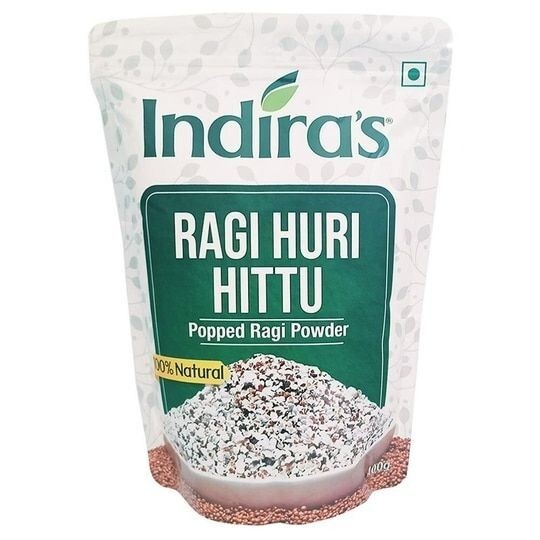 Indira's Ragi Huri Hittu 400 g at ₹22 in jiomart