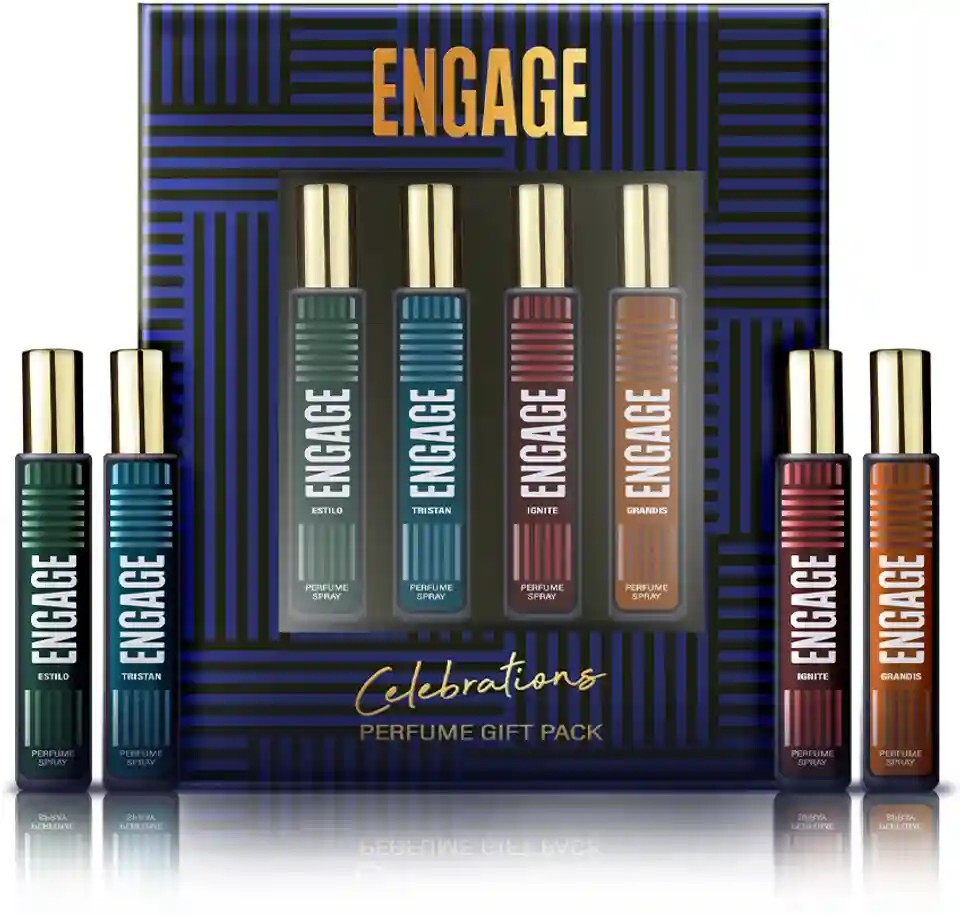 Engage Gift Set Celebrations Perfume Spray, Long Lasting Wedding ...more