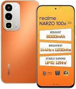 realme NARZO 100x (5G) | Sale live
