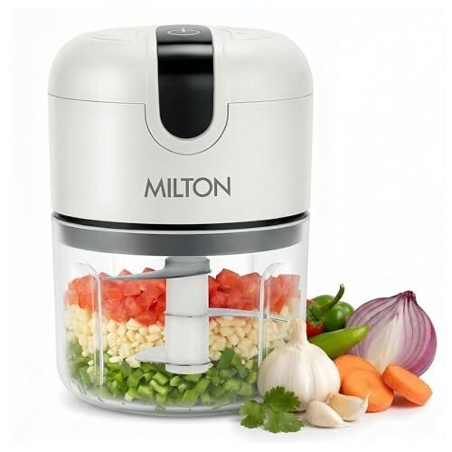 MILTON 6-in-1 Rechargeable Mini Electric Chopper 