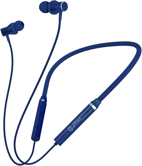 pTron Tangentbeat in Ear Bluetooth Wireless Headphones with Mic, Voice Assist & IPX4 Wireless Neckband 