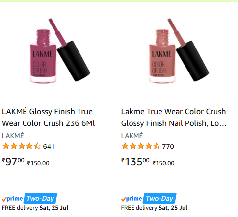 Lakme : Get 2 for the price of 1