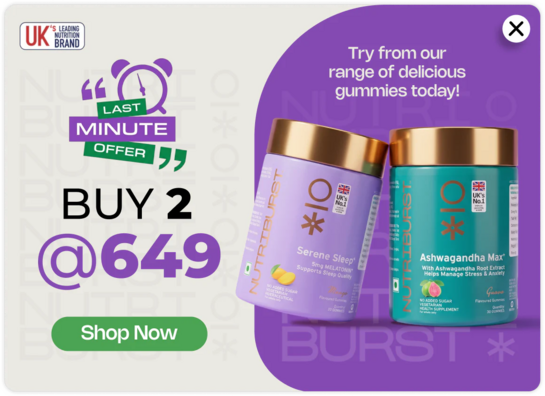 Nutriburst Last Minute Offer - Buy 2 @649