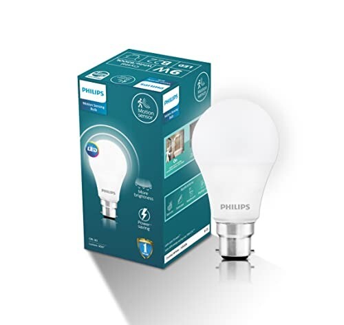 Philips 9W Motion Sensor B22 LED Bulb Pack of 1