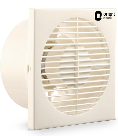 Orient Electric Smart Air 150 Exhaust Fan for Kitchen, Bathroom, Cabins | High-Efficiency Motor | Superior Aesthetic Appeal | Low on Maintenance | Warranty (2 Years) | (White, Pack of 1)