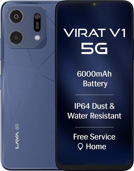 LAVA Virat V1 5G (Arya Blue, 64 GB) (4 GB RAM) SALE 31 JULY
